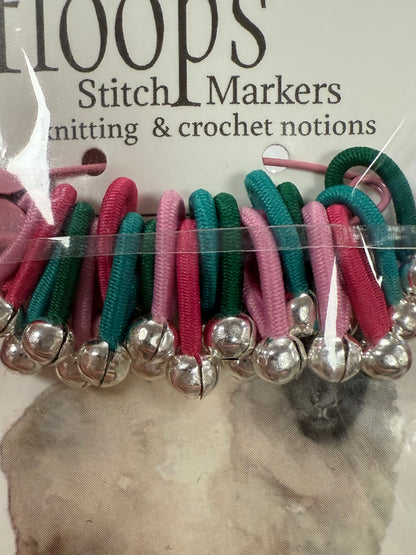 FLOOPS STITCH MARKERS FOR KNITTING