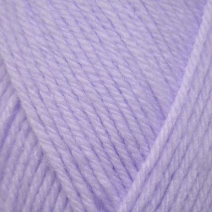 light purple yarn up close.