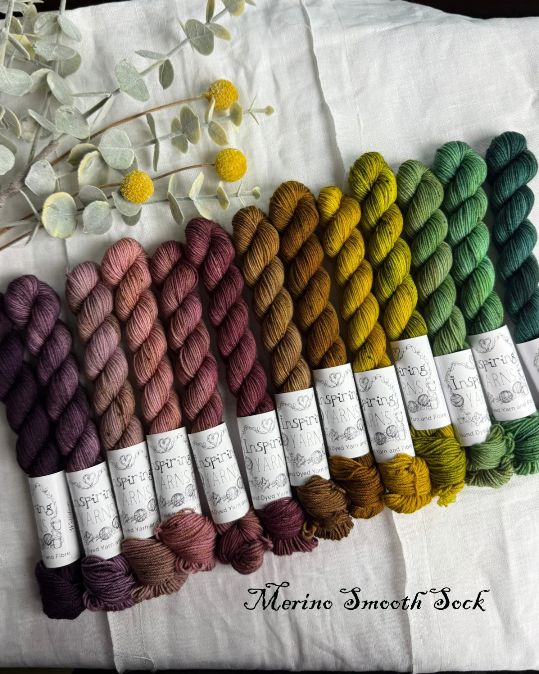 THE WITCH’S GARDEN MINI SET 260G - MERINO SMOOTH SOCK