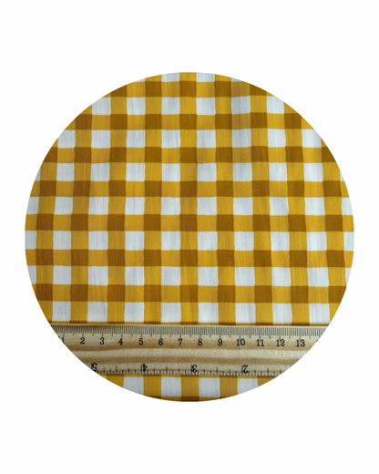 SMALL PLAID OF MY DREAMS TOASTY - PLAID OF MY DREAMS COLLECTION - ART GALLERY FABRICS 100% PREMIUM COTTON