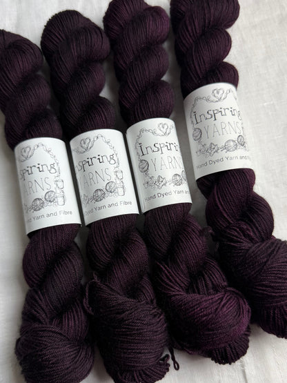 BLACKCURRANT JAM - MERINO SMOOTH SOCK 50G
