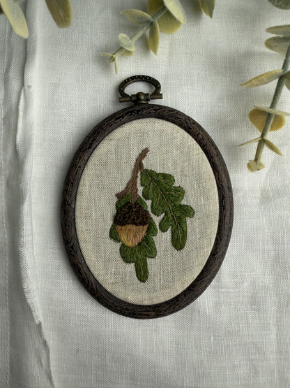 ACORN - INSPIRING YARNS MINI EMBROIDERY KIT