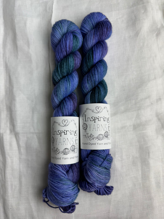 CORNFLOWER - MERINO SMOOTH SOCK 50G