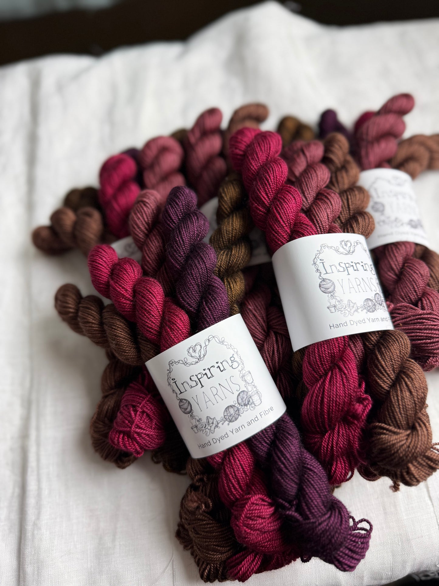 CHERRY TRUFFLES - YAK SILK 4PLY MINI SET