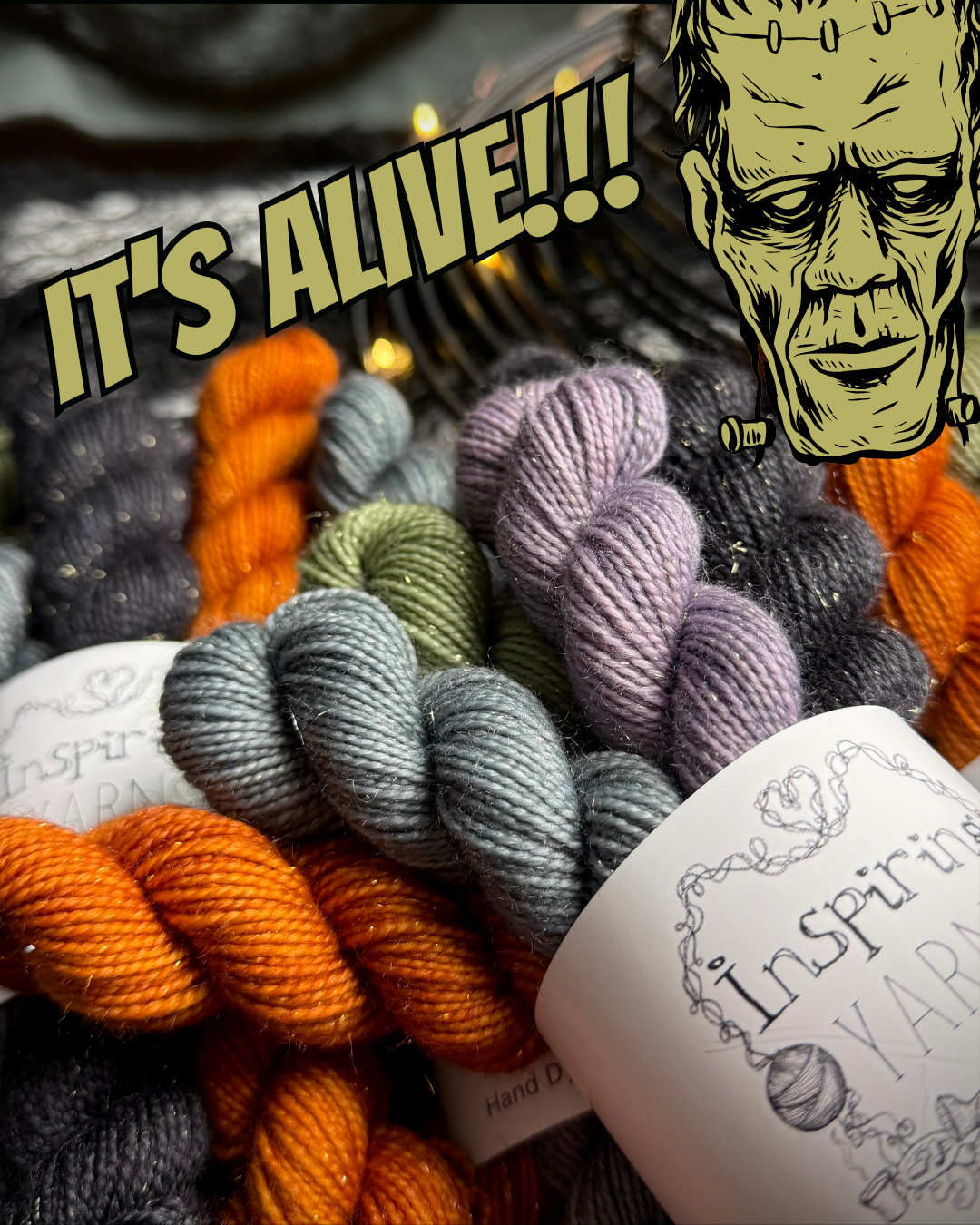 IT’S ALIVE!!! - GOLD SPARKLE SOCK MINI SET