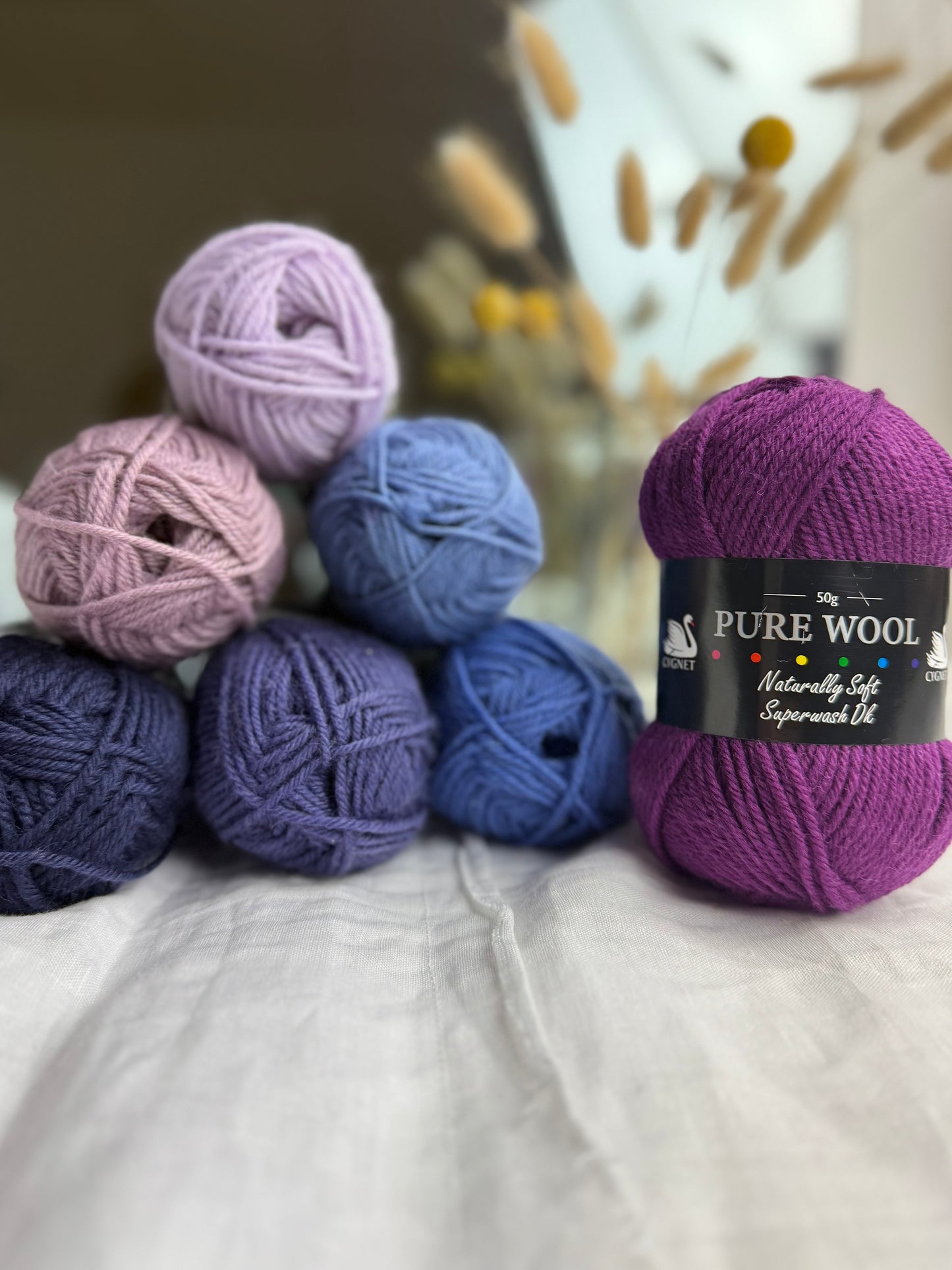 CYGNET YARNS PURE WOOL DK