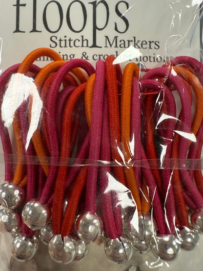 FLOOPS STITCH MARKERS FOR KNITTING
