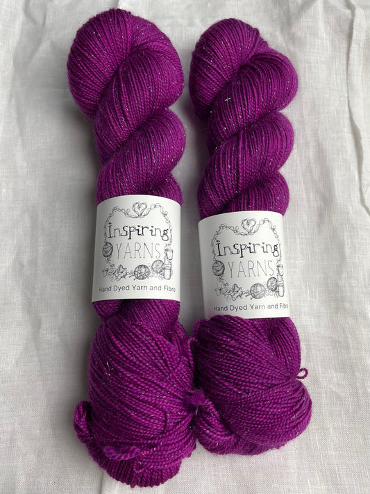 CALLICARPA - SILVER SPARKLE SOCK 100G