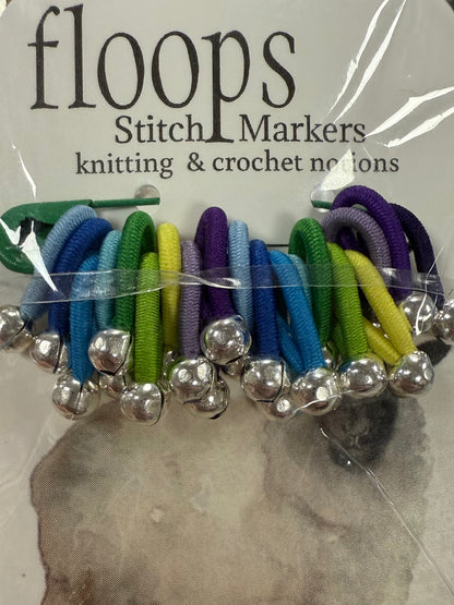 FLOOPS STITCH MARKERS FOR KNITTING