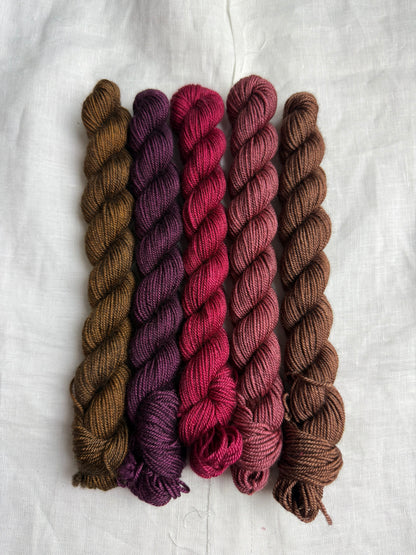 CHERRY TRUFFLES - YAK SILK 4PLY MINI SET