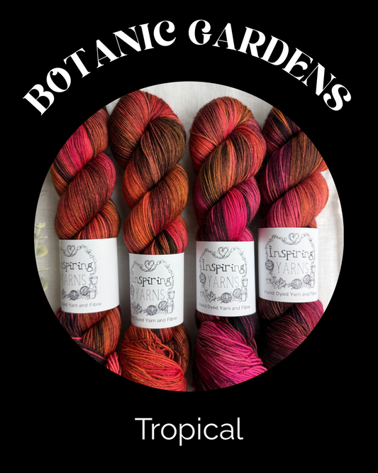 TROPICAL - MERINO SMOOTH SOCK 100G