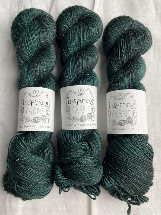 FIR - SILVER SPARKLE SOCK 100G
