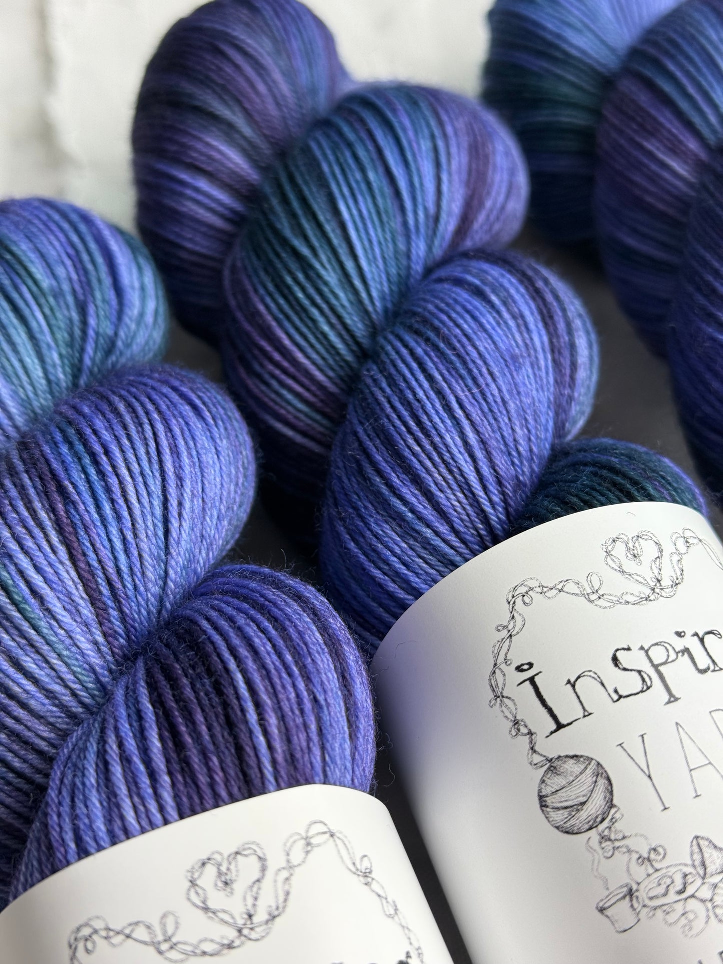 CORNFLOWER - MERINO SMOOTH SOCK 100G