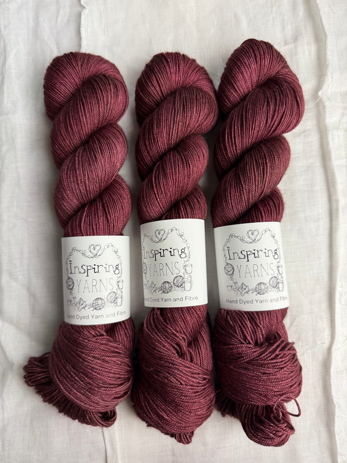 WILD ROSE - YAK SILK 4PLY 100G