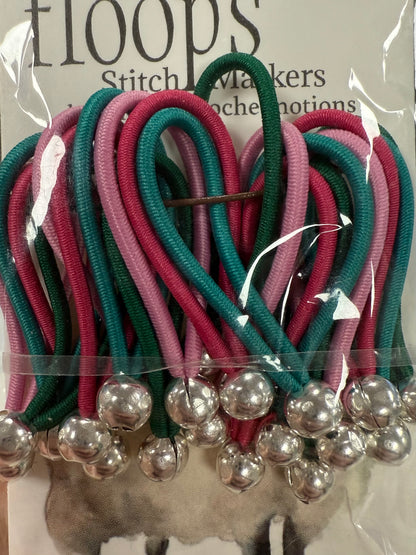 FLOOPS STITCH MARKERS FOR KNITTING