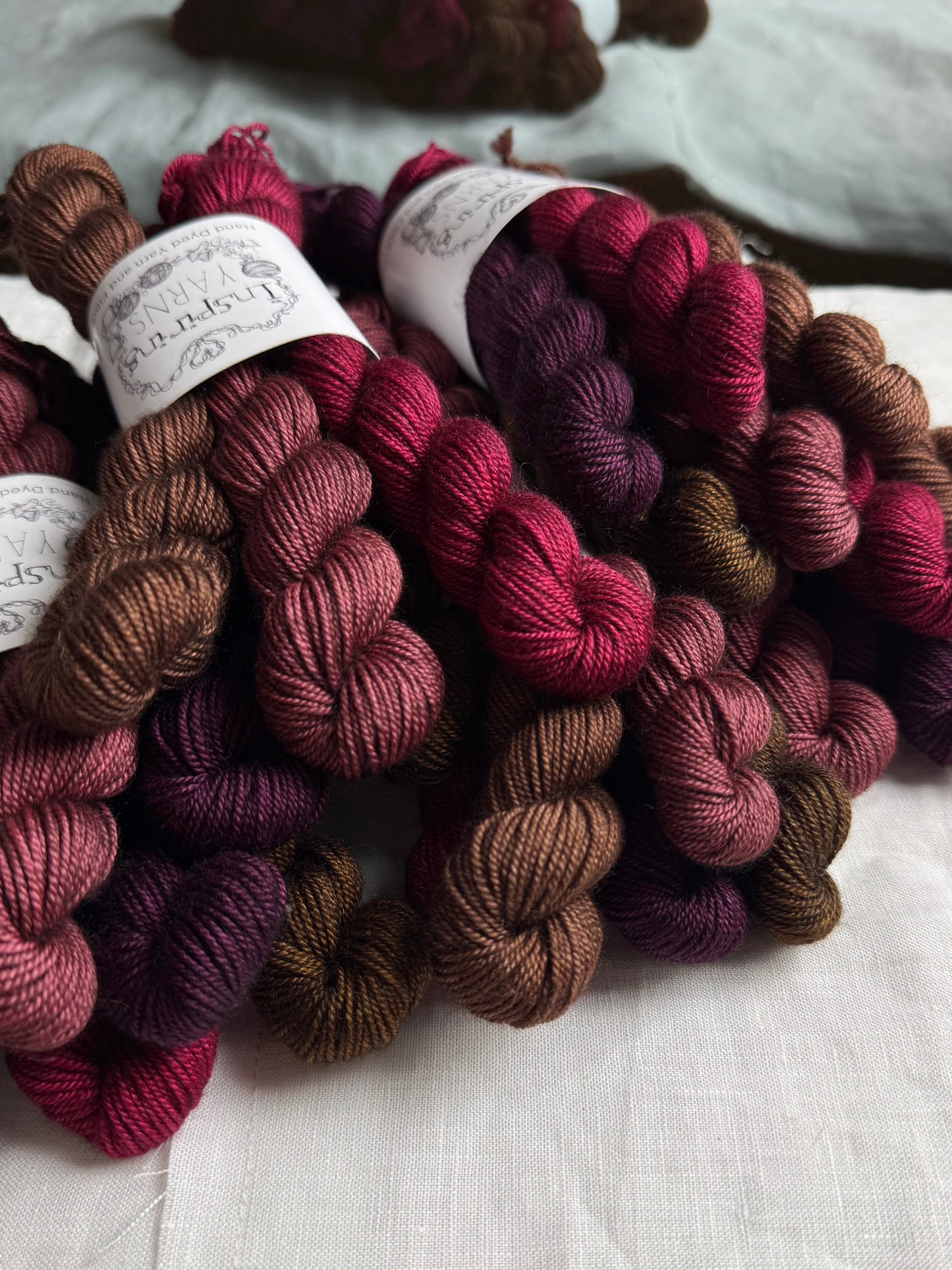 CHERRY TRUFFLES - YAK SILK 4PLY MINI SET