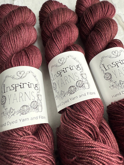 WILD ROSE - YAK SILK 4PLY 100G
