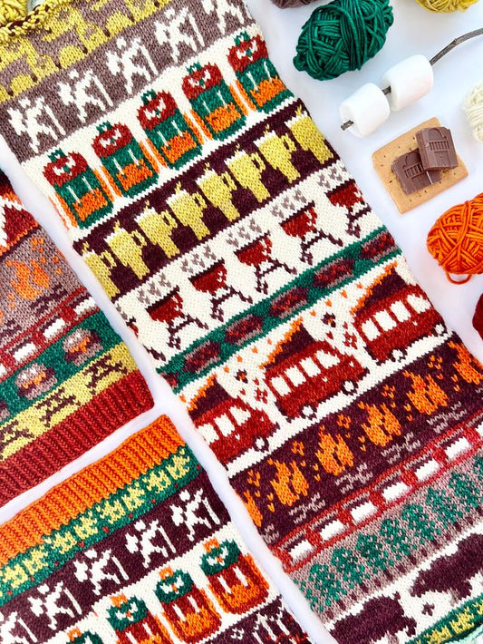 CAMPING EXPANSION DOODLE DECK BY PACIFIC KNIT CO.