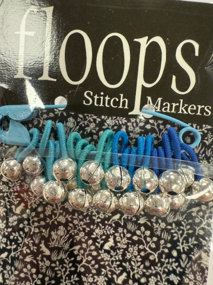 FLOOPS STITCH MARKERS FOR KNITTING
