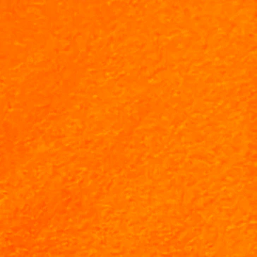solid orange swatch oforange felt.