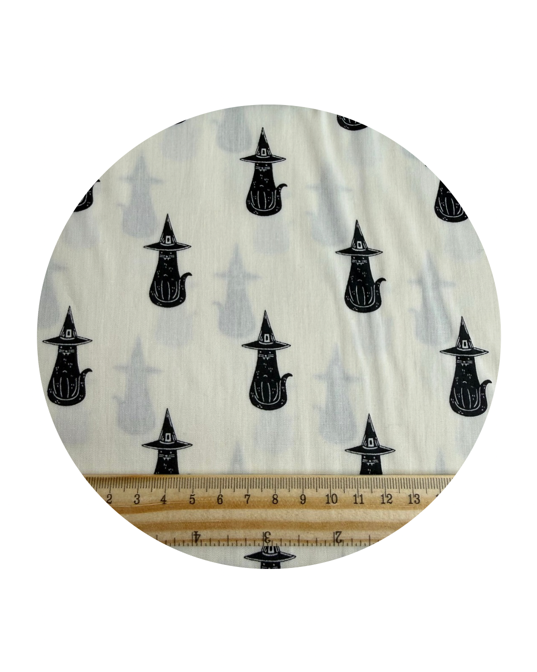 PURRRFECTLY WITCHY - SPOOKY 'N WITCHY COLLECTION - ART GALLERY FABRICS 100% PREMIUM COTTON