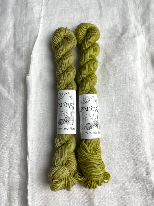 LIME - MERINO SMOOTH SOCK 20G MINI