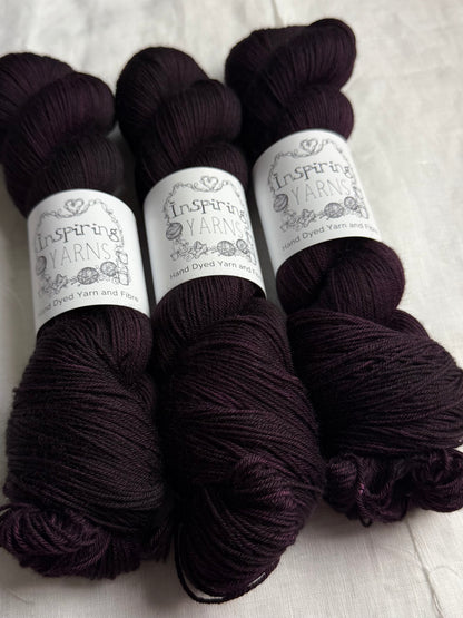 BLACKCURRANT JAM - MERINO SMOOTH SOCK 100G