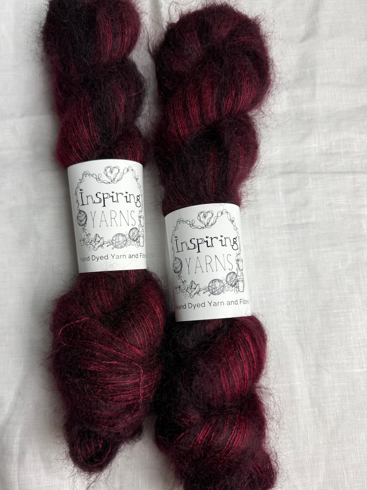 CRANBERRY - KID MOHAIR SILK LACE 50G