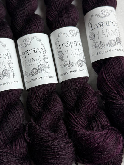 BLACKCURRANT JAM - MERINO SMOOTH SOCK 50G