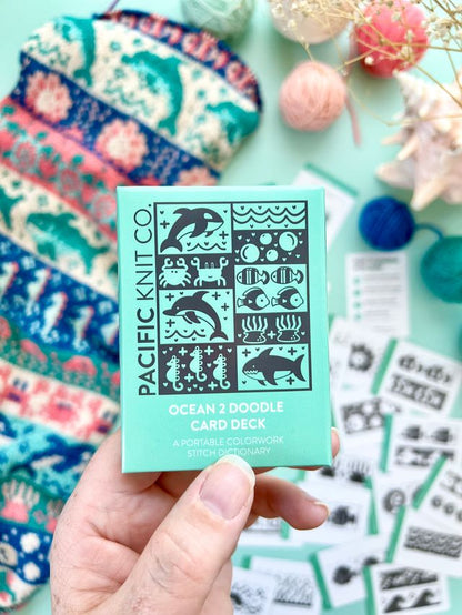 OCEAN EXPANSION DOODLE DECK BY PACIFIC KNIT CO.