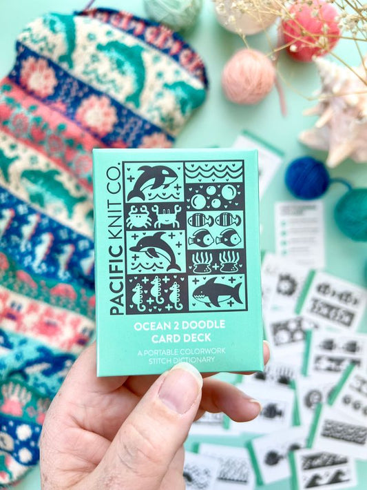 OCEAN EXPANSION DOODLE DECK BY PACIFIC KNIT CO.