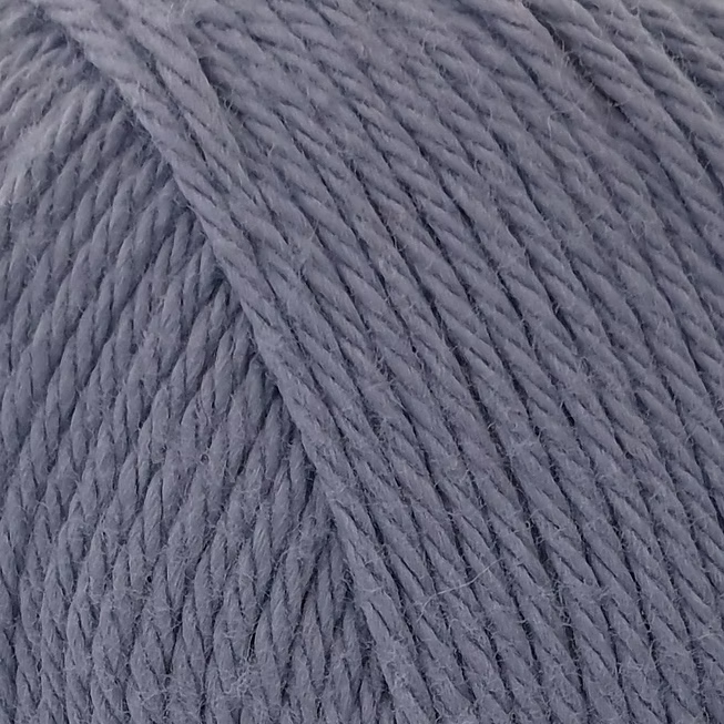close up of grey yarn.