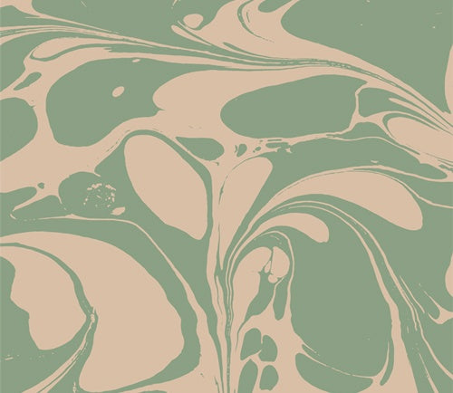 MARBLE MATCHA - SLOW SUMMER COLLECTION - ART GALLERY FABRICS 100% PREMIUM COTTON