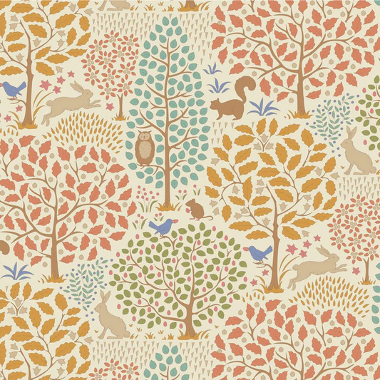SANCTUARY - WARM - TILDA DESIGNER 100% PREMIUM COTTON PRINTED FABRIC