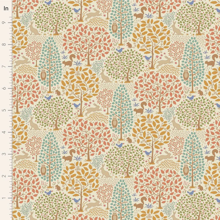 SANCTUARY - WARM - TILDA DESIGNER 100% PREMIUM COTTON PRINTED FABRIC