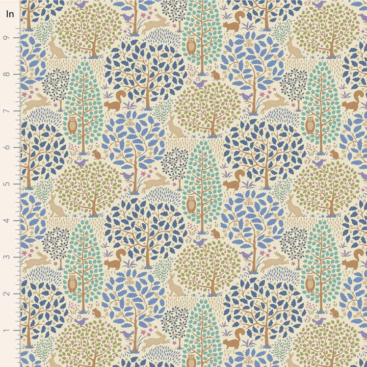 SANCTUARY - COOL - TILDA DESIGNER 100% PREMIUM COTTON PRINTED FABRIC