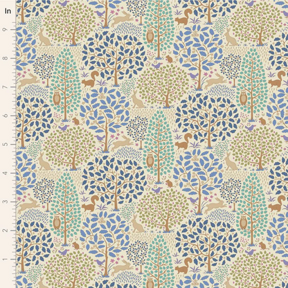 SANCTUARY - COOL - TILDA DESIGNER 100% PREMIUM COTTON PRINTED FABRIC