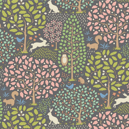SANCTUARY - GREY GREEN - TILDA DESIGNER 100% PREMIUM COTTON PRINTED FABRIC