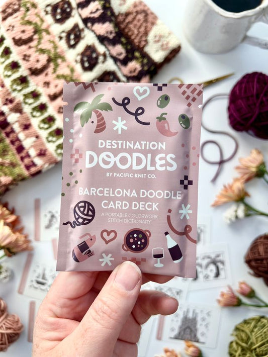 BARCELONA DESTINATION DOODLE DECK BY PACIFIC KNIT CO.
