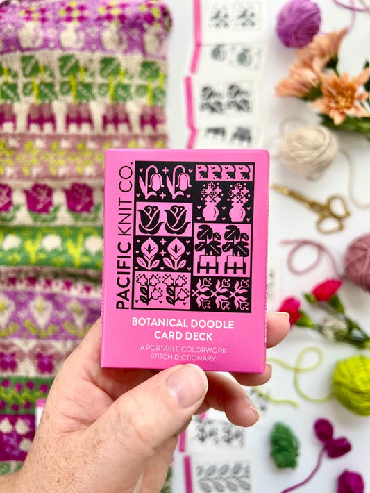 BOTANICAL EXPANSION DOODLE DECK BY PACIFIC KNIT CO.