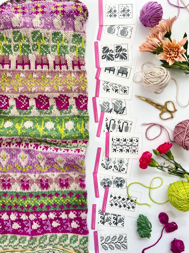 BOTANICAL EXPANSION DOODLE DECK BY PACIFIC KNIT CO.