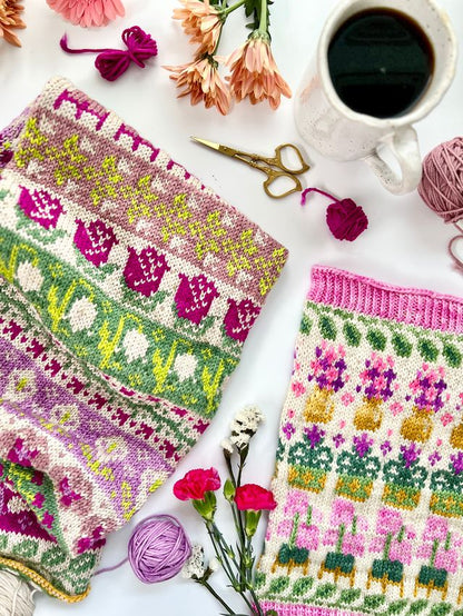 BOTANICAL EXPANSION DOODLE DECK BY PACIFIC KNIT CO.