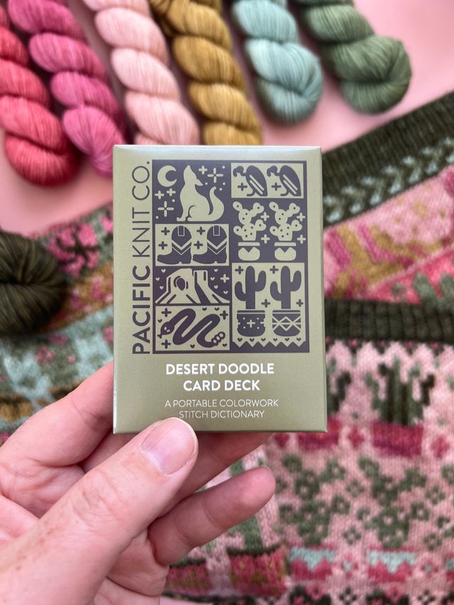 DESERT EXPANSION DOODLE DECK BY PACIFIC KNIT CO.