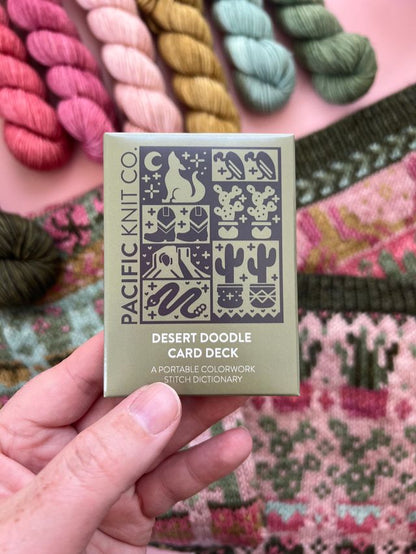 DESERT EXPANSION DOODLE DECK BY PACIFIC KNIT CO.