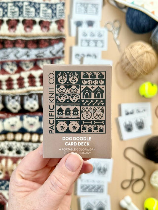 DOG EXPANSION DOODLE DECK BY PACIFIC KNIT CO.