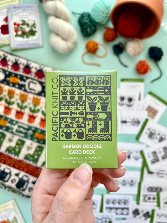 GARDEN EXPANSION DOODLE DECK BY PACIFIC KNIT CO.