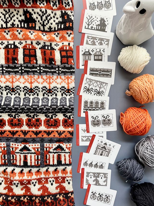 HAUNTED EXPANSION DOODLE DECK BY PACIFIC KNIT CO.