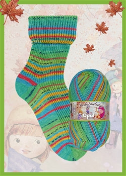 OPAL HERBSTMELODIE 4PLY/SOCK