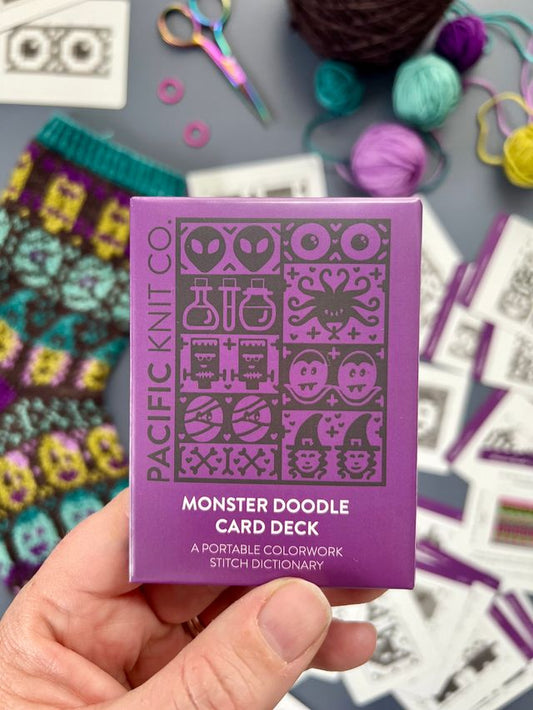 MONSTER EXPANSION DOODLE DECK BY PACIFIC KNIT CO.