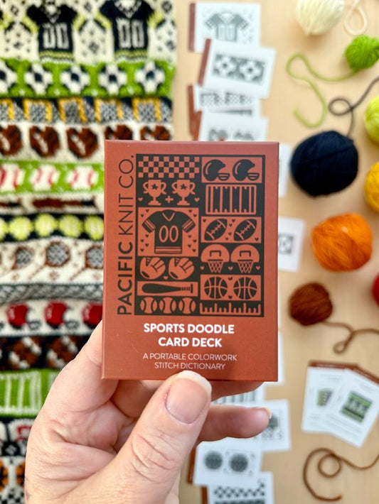 SPORTS EXPANSION DOODLE DECK BY PACIFIC KNIT CO.